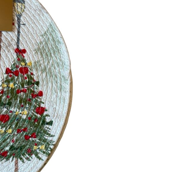 NICOLE MILLER Gingerbread Placemats 15in Set of 4 Christmas Holiday New - Picture 6 of 8